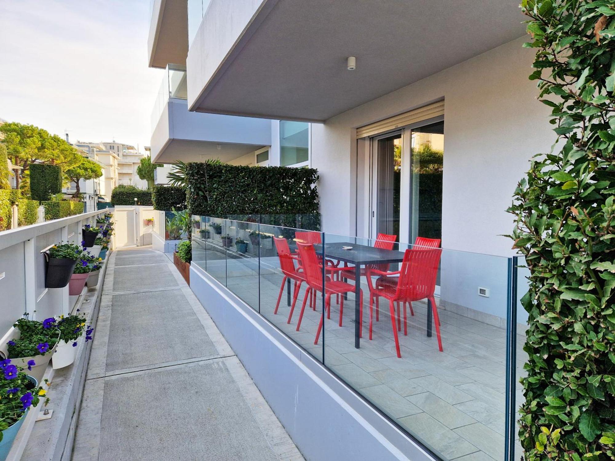 Dainese Apartments, Casa Miriam Lido di Jesolo Exteriör bild